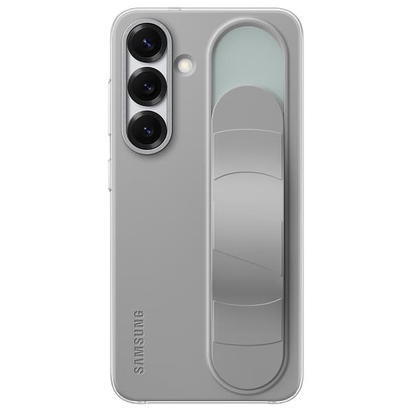 Samsung Standing Grip Cover til Galaxy S25 Grå