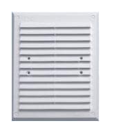 VENTILATIONSGALLER 175*215MM VIT - KRA 002 BI