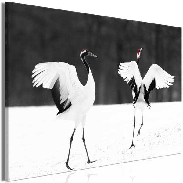 Plakat - Blå kyst i delikate farver