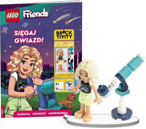 Boken LEGO Friends. Sträva efter stjärnorna!