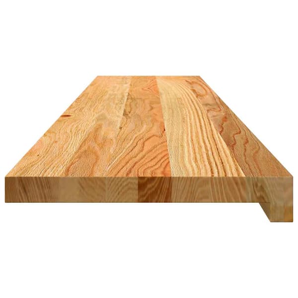 vidaXL trappetrin, 2 stk. brun 120x25x2 cm massivt egetræ