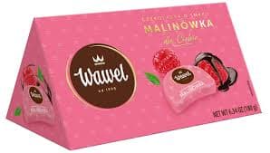 HALLONSMAKSATT CHOKLAD 180G WAWEL