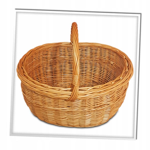 Vickerkorg Shopping Picknick Svamp Eko