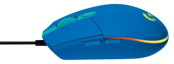 LOGITECH G102 Lightsync Langallinen Hiiri Sininen