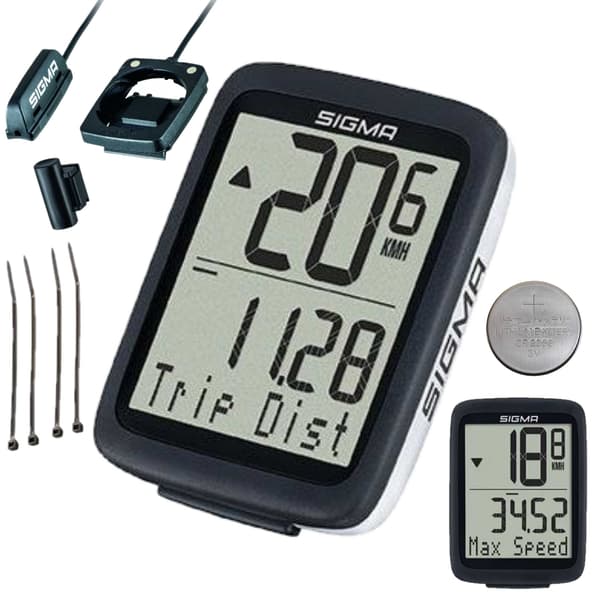 Sigma BC 10.0 WR 10210 Kablet Cykelcomputer Vandtæt