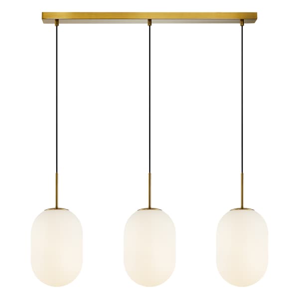 HÄNGLAMPA ALIAS 3 E14 GULD MILAGRO ML0316