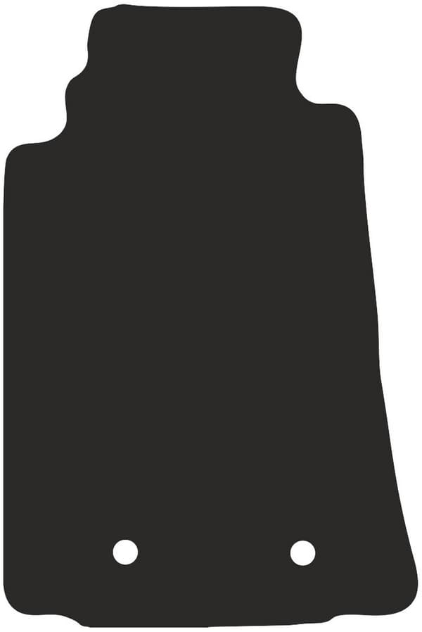 Polyamid førermåtte til Mazda MX-5 III cabrio 2005-2015 med gummibagside