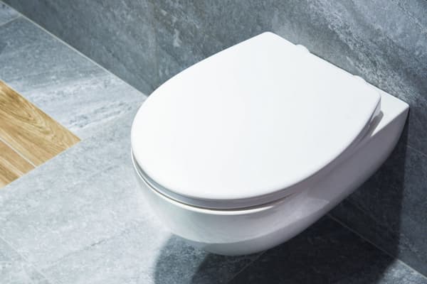 PP-keinuvaa WC-istuinta