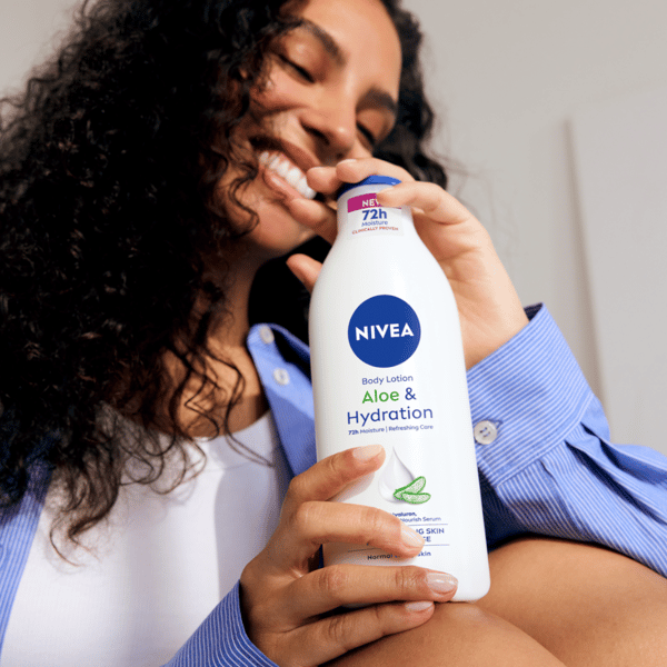 NIVEA Kropsbalm Aloe og fugtighed 400ml