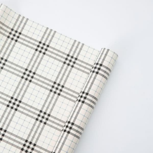 Blomfolie "Grid" - Beige - Ark 58x58 cm - 20 st