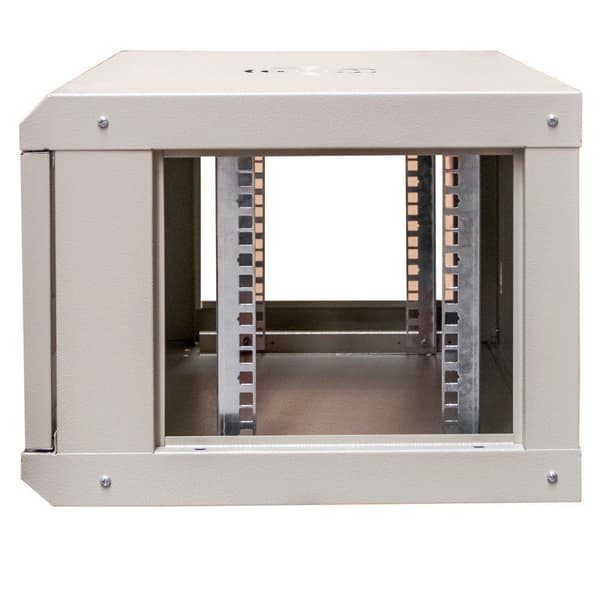 Netberg 19" 6U väggmonterad serverrack grå 300x600x400mm