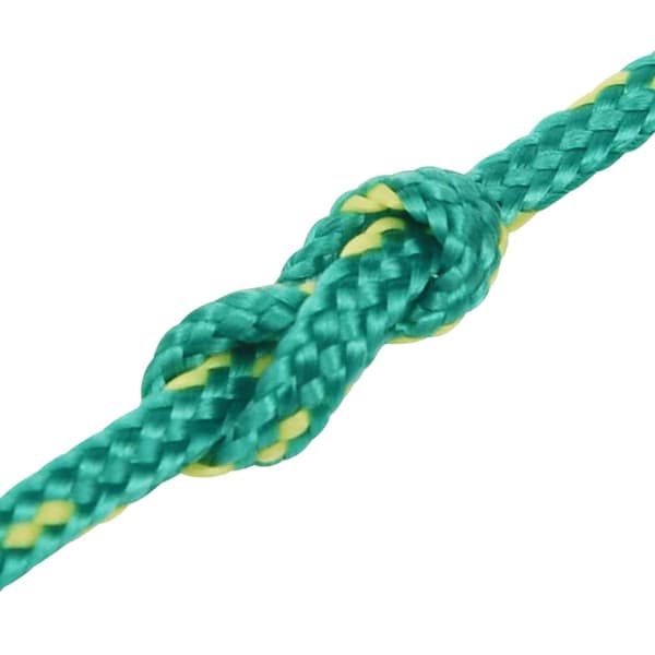 vidaXL sejltov, grøn, 2 mm, 25 m, polypropylen