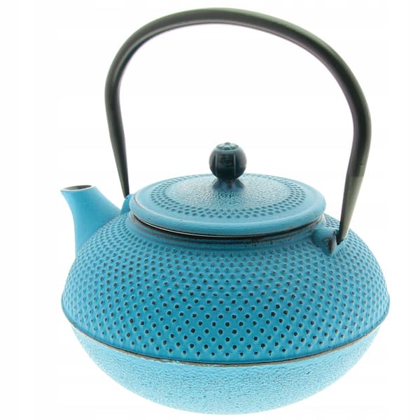 Støbejernskedel 1,5L tekande 2 kopper teinfuser + si