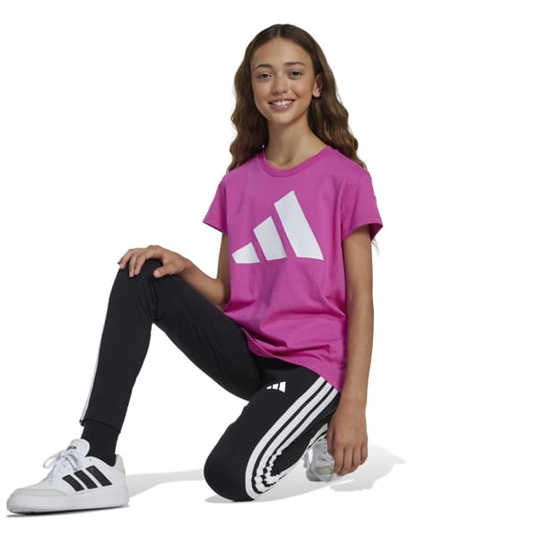 Adidas ESSENTIALS leggings til piger, sorte JD6473, størrelse 152