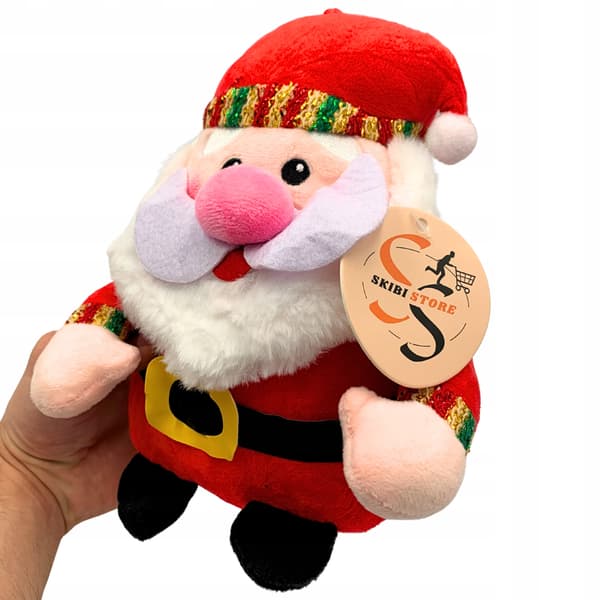 Jultomten plyschleksak