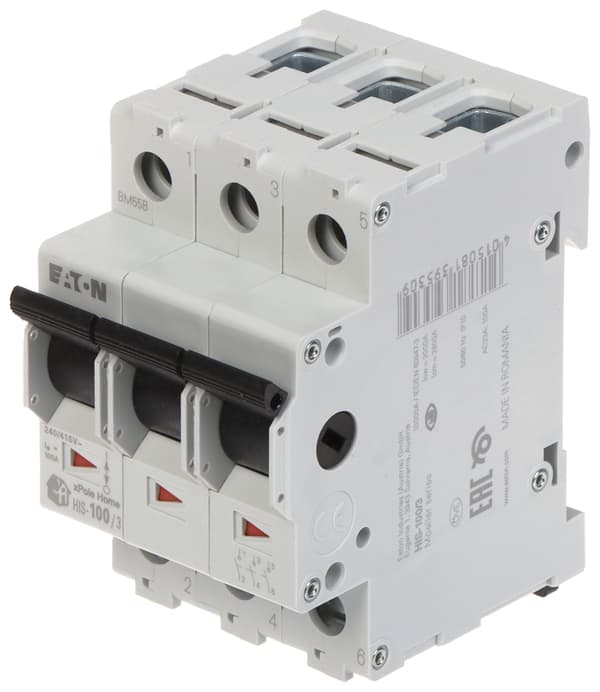 HIS-100/3 trefaset 100A eaton afbryder