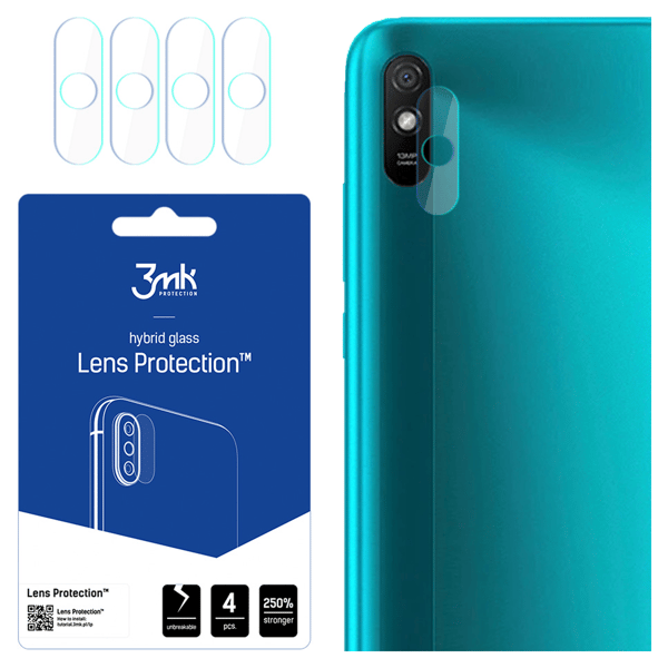 Xiaomi Redmi 9A/9AT - 3mk objektivbeskyttelse