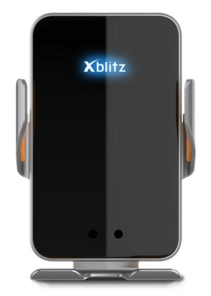 XBLITZ FX4 Elegance Langaton Lataava Autoteline Musta ja Hopea