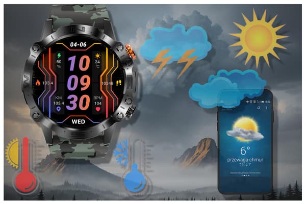GRAVITY GT20-6 SMARTKLOCKA FÖR HERR – AMOLED, EXTRA ARMBAND (sg024f)