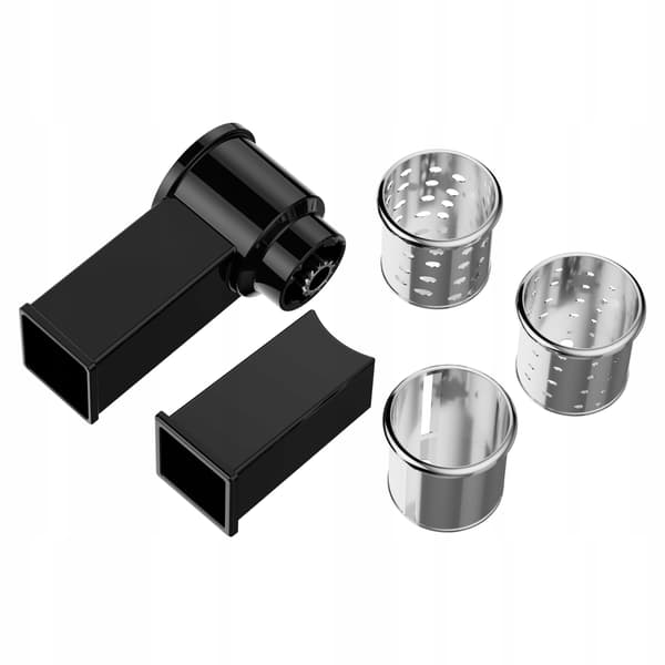Tilbehørssæt til foodprocessor: rivemaskine + 6 pastatilbehør