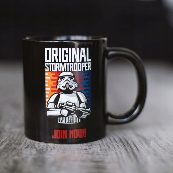 STAR WARS Stormtrooper Originalmugg Värva idag originalgåva