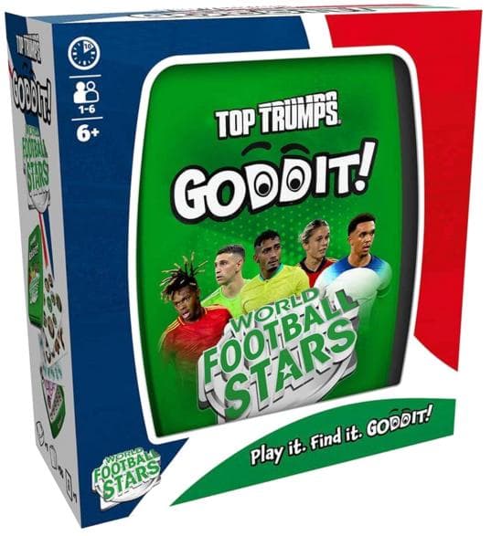 Spilkort WINNING MOVES Goddit Verdensfodboldstjerner