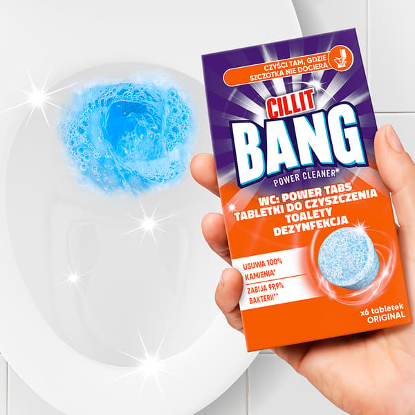 015429 Cillit Bang WC Tabletit Origin 6 kpl