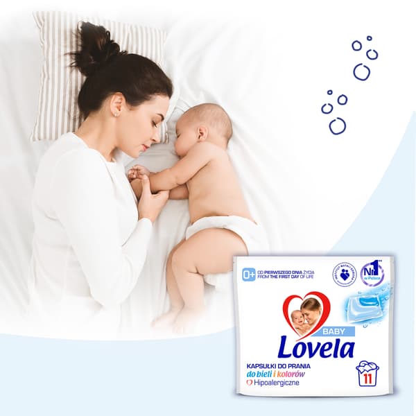 Lovela Baby Universal vaskemiddelkapsler 11 stk.
