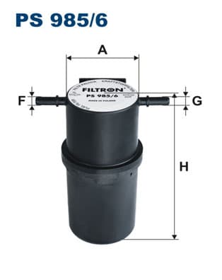 BRÄNSLEFILTER PS9856 FILTRON