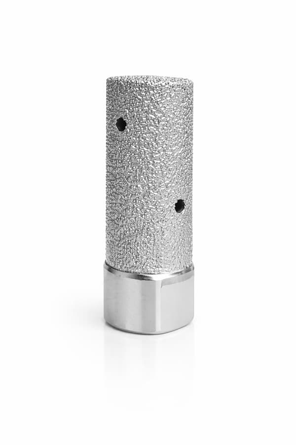 Fingerfræser diamantskive 25mm til grès keramiske fliser M14 titan