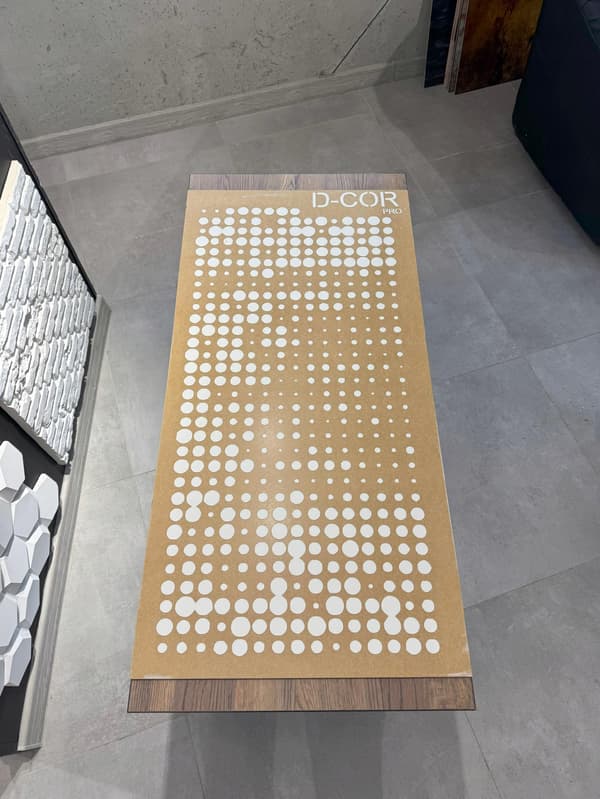 Gipsmalerstencil til gips 92 cm Arkitektonisk betongips S.74