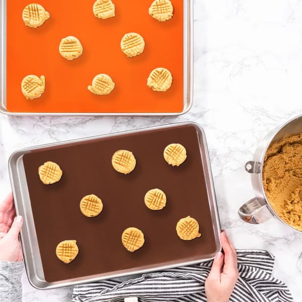 Silikone kagerulle orange SILLINIE 40x30 cm