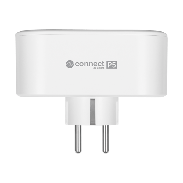 Smart dobbelt WiFi stik Kruger&Matz Connect P5 Tuya Programmer