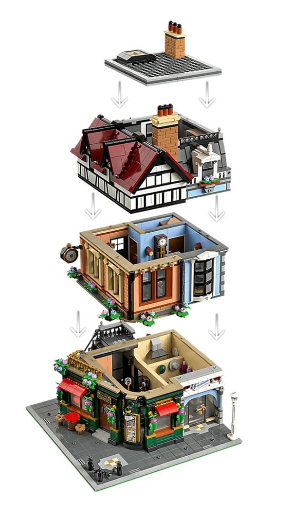 LEGO ICONS 10350 Engelsk Hus