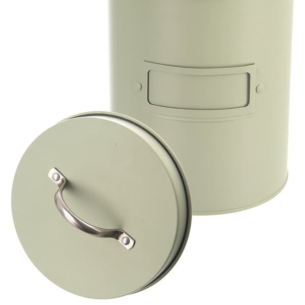 Greenish metallbehållare grön 2,2 l