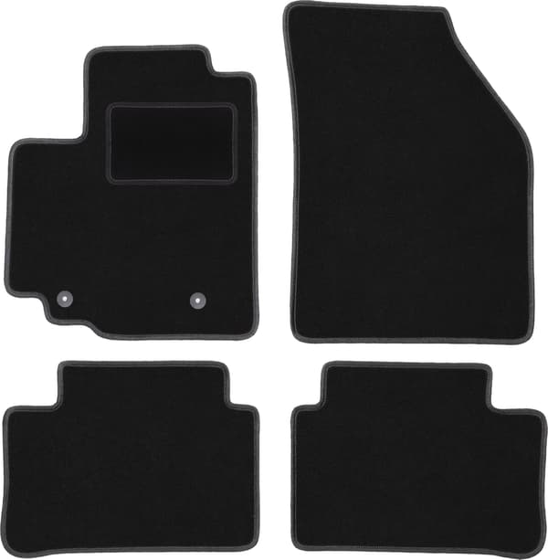 Velourmattor set för Suzuki Splash hatchback (2008-2014)