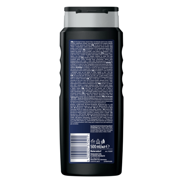 379401 NIVEA Deep Sport Duschgel 500ml