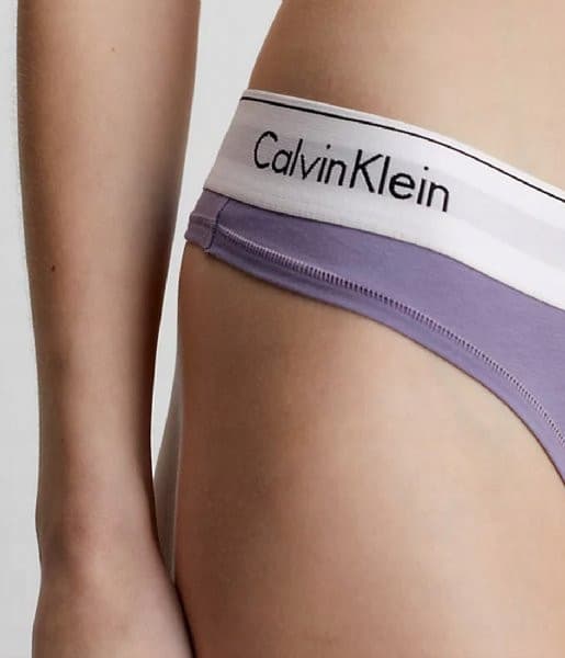 CALVIN KLEIN DAMLILA STRINGTROSOR MED LOGOTYP S CK92 0Z8A4_A* S 0_8