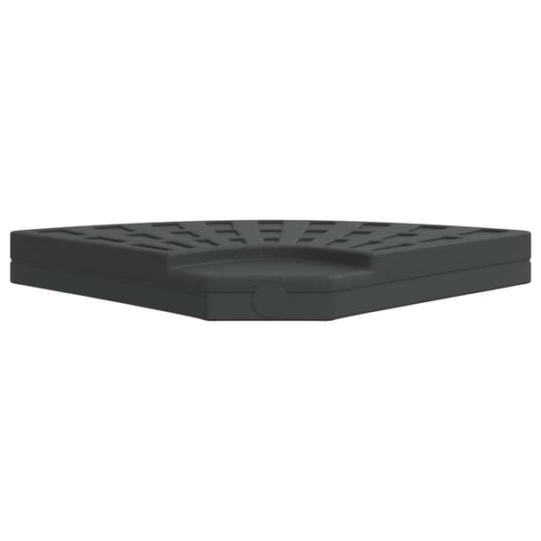 vidaXL Paraplyvikt med kryssstativ, 20 kg