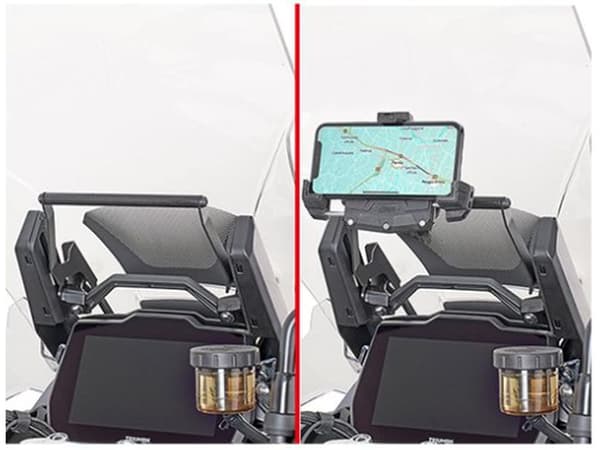 KAPPA CROSS FÖR MONTERING AV VÄSKOR OCH FÄSTEN GPS / SMARTPHONE TRIUMP TIGER 1200GT '22-,