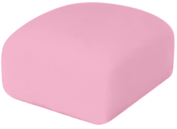 Lyserød plastikglasur 100g 1 pakke.