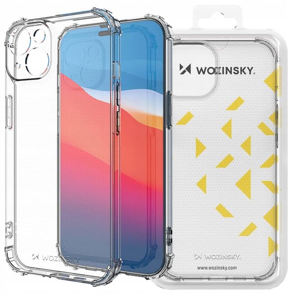 Wozinsky Anti-Shock Cover til iPhone 14 Plus Pansret Cover Transparent