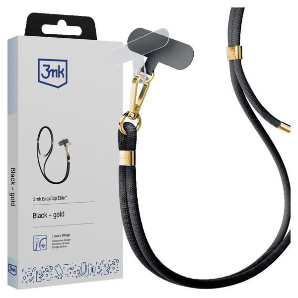 Tarvikkeet Musta (kulta) - 3mk EasyClip Elite