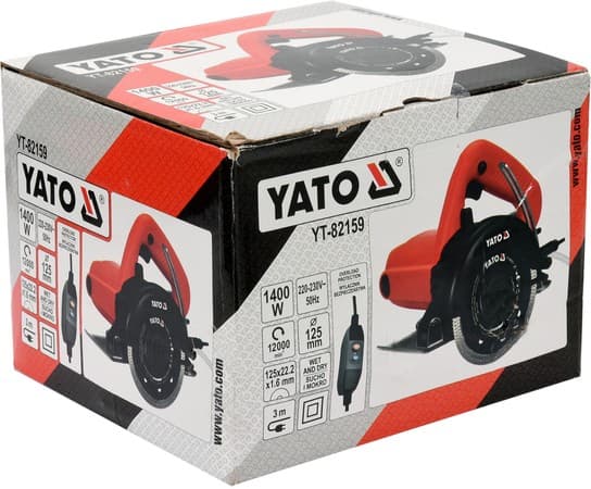 KAKELKAP 1400W, 125MM - YT-82159