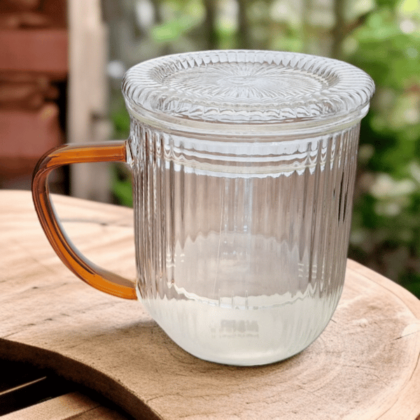 GLAS TERMOKOP 0,4L GLASINFUSION TIL BRYGNING AF TE OG URTER