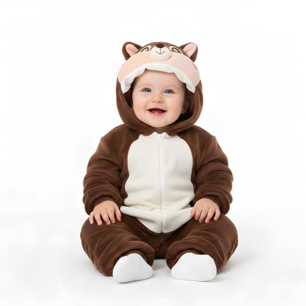 Onesie-pyjama-asu oravavauvalle 120: 93-101 cm