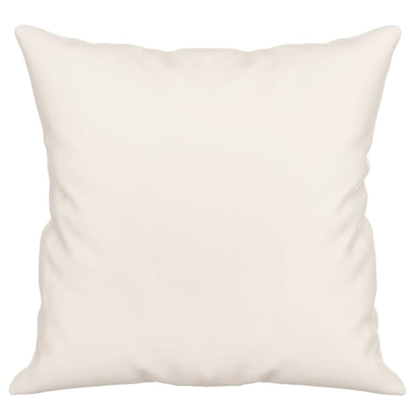 vidaXL Pyntepuder, 2 stk., beige, 40x40 cm, mikrofiber