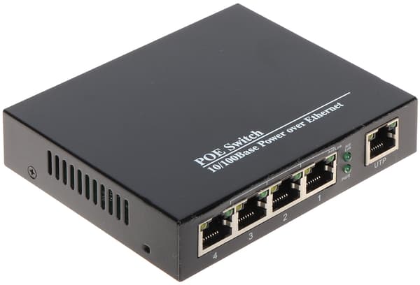 POE-SWITCH SPS-4P/1 5-PORT