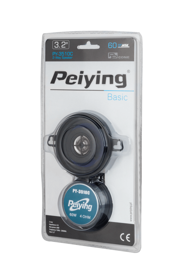 Peiying 3,2" PY3510C bilhögtalare