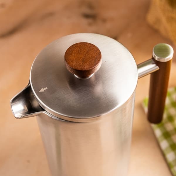STÅLKOLVKANNA FÖR KAFFE OCH TE 1L KINGHOFF KH-1995